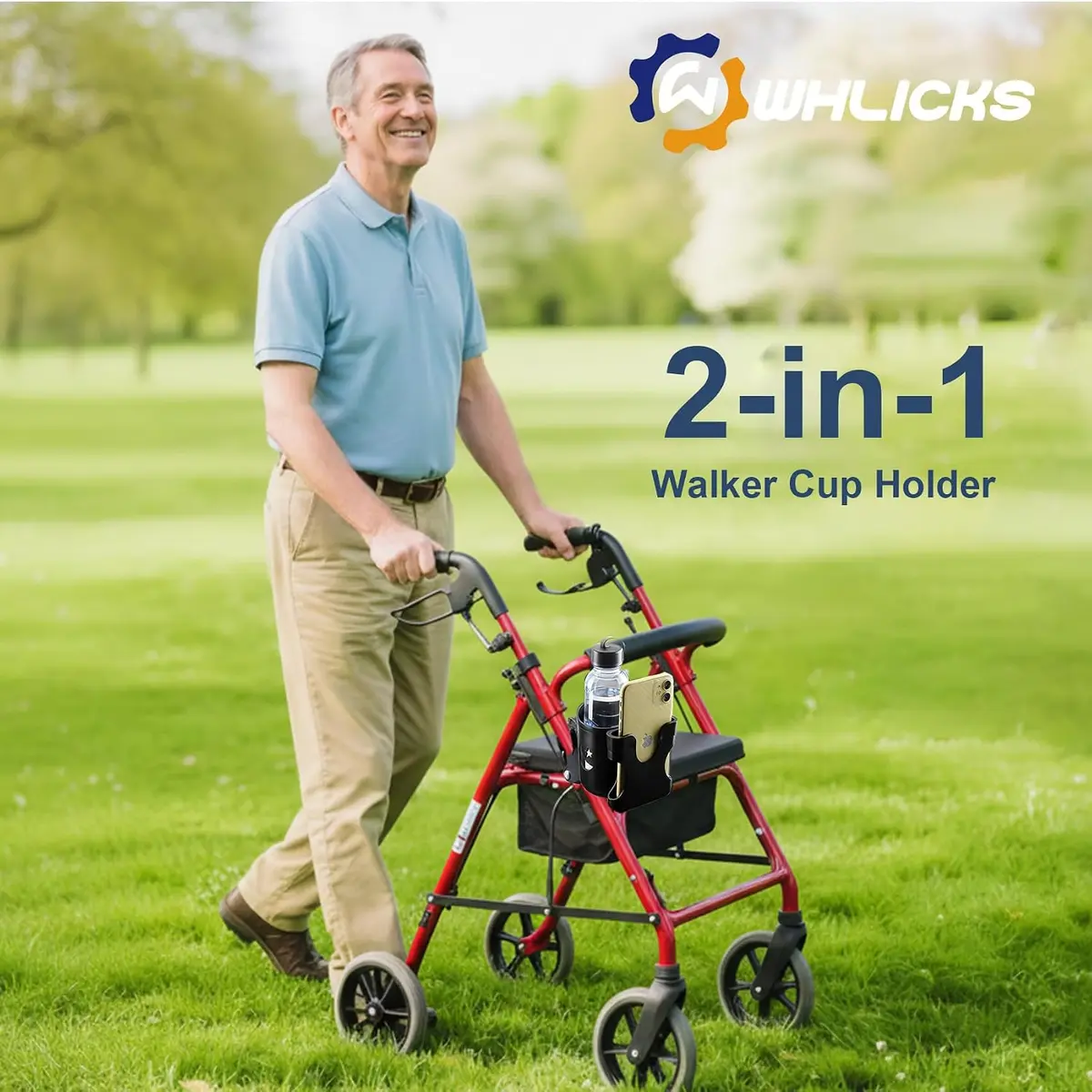 WHLICKS Cup & Phone Holder — Cup holder with phone holder image 9