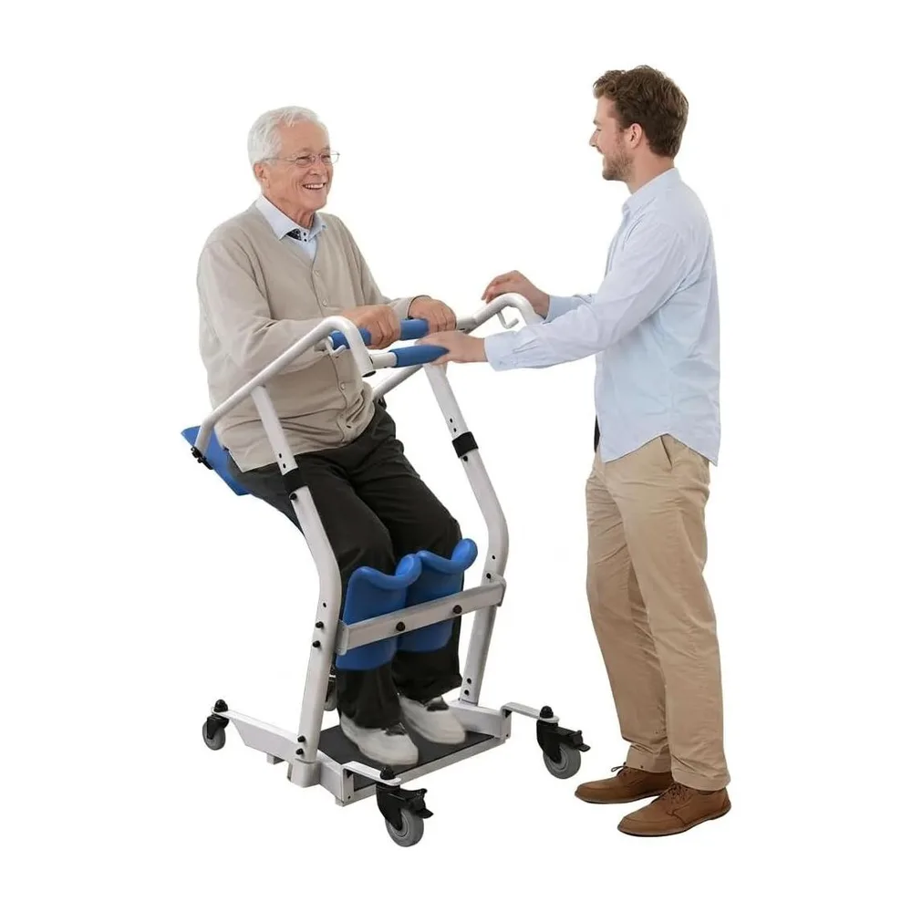 WHLICKS SAL01 Sit-to-Stand Patient Lift — Blue